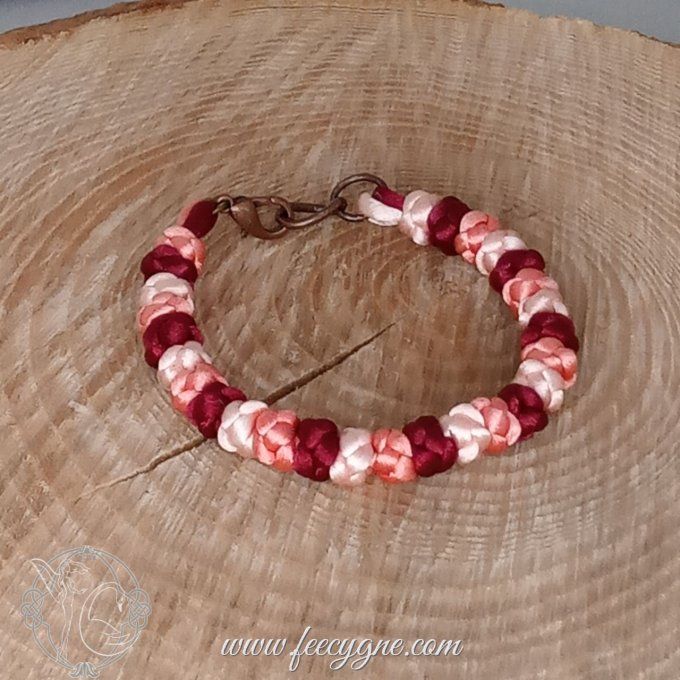 Bracelet noeud boule