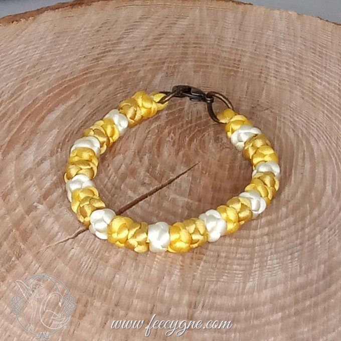 Bracelet noeud boule