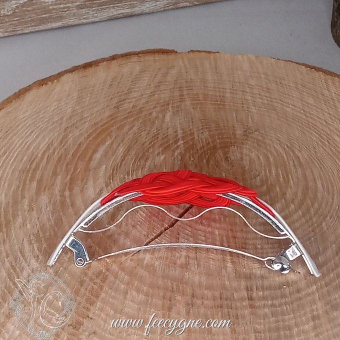 Barrette pour cheveux épais noeud Kesa