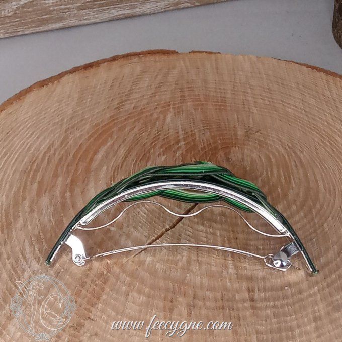 Barrette pour cheveux épais noeud Tortue