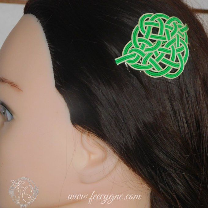 "Green collection", bijoux de cheveux 